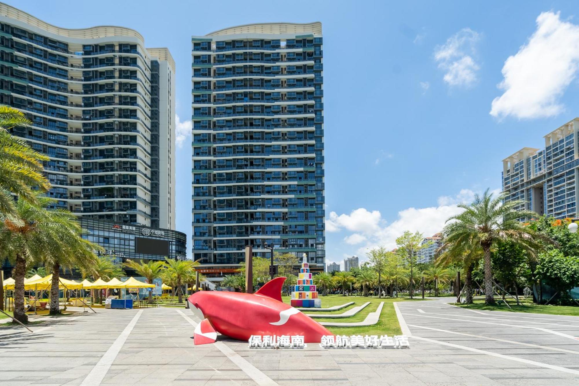 Poly Central Plaza By Boli At Sanya City Center#Near Joy City Eksteriør billede